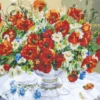Diamond Painting - 40X50 CM - Blomster
