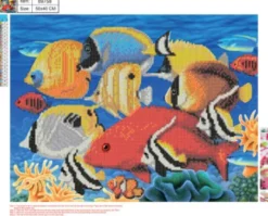 Diamond Painting - 40X50 CM - Fisk