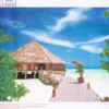 Diamond Painting - 40X50 CM - Strand Med Hus