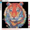 Diamond Painting - 30X30 CM - Tiger