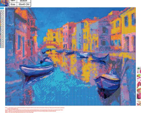 Diamond Painting - 40X50 CM - Venedig