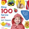 Dine 100 Første Ord - Løft Flappen - Mere End 80 Sjove Flapper