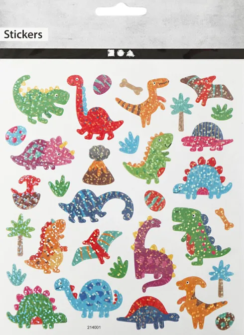 Dinosaur Klistermærker Til Børn