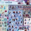 Disney Frost - Klistermærker Til Børn - Inkl. Opgaver