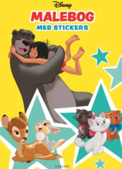 Disney Klassikere Malebog - 6 Stk