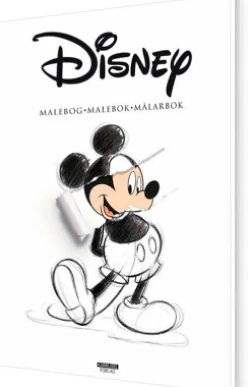 Disney Malebog Deluxe - Mickey & Vennerne