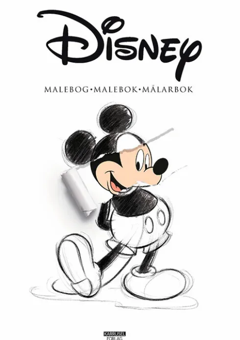 Disney Malebog Deluxe - Mickey & Vennerne