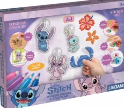 Disney Stitch & Angel - Window Colors & Sticker Art - 118816