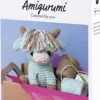 DIY Kit Amigurumi - Ko - Beige - Mint