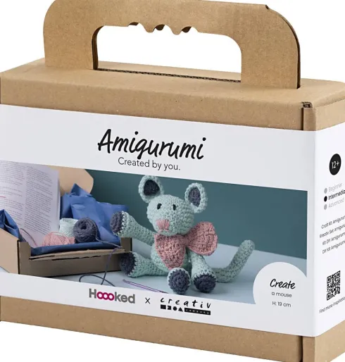 DIY Kit Amigurumi - Mus - Mint