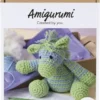DIY Kit Amigurumi - Zebra - Lys Blå - Lys Grøn