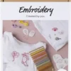 DIY Kit Broderi - T-Shirt - Hvid