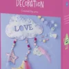 DIY Kit Dekoration - Sky - Måne - Stjerne - Glitterfarver - Pastelfarver