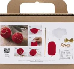 DIY Kit Hækle - Rød