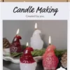 DIY Kit Lysstøbning - Julemand - Mat Transparent - Rød