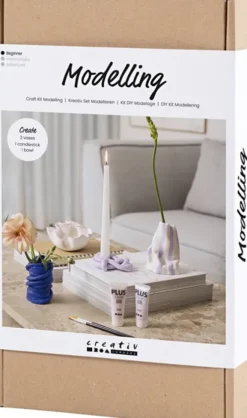 DIY Kit Modellering - Krukker Og Vaser