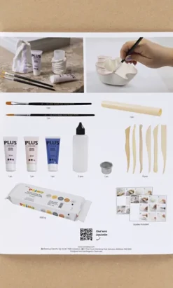 DIY Kit Modellering - Krukker Og Vaser