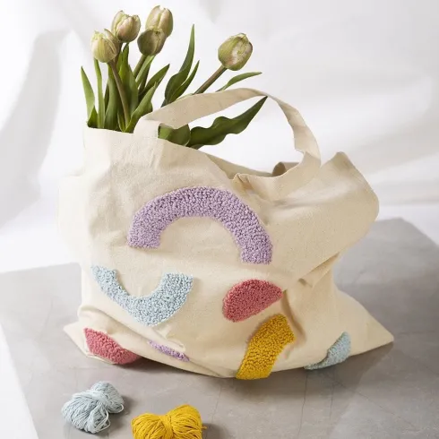DIY Kit Punch Needle - Mulepose - Pastelfarver