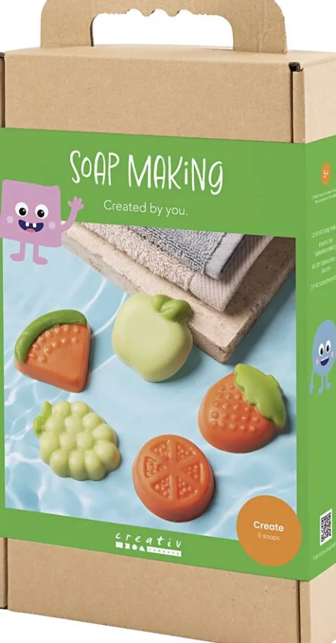 DIY Kit Sæbefremstilling - Frugt - Grøn - Orange