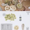 DIY Kit Sæbefremstilling - Loofah - Olivengrøn