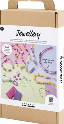 DIY Kit Smykker Børn - Assorterede Farver