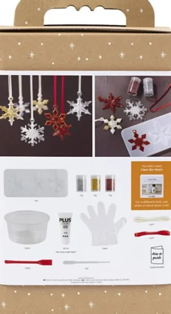 DIY Kit Støbning - Snefnug