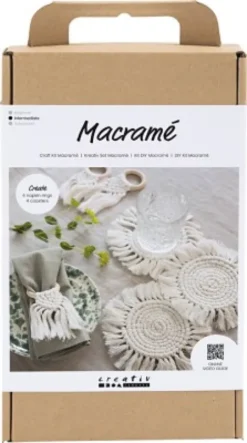 DIY Macramé Kit - Borddekoration - Off White