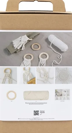 DIY Macramé Kit - Borddekoration - Off White