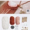 DIY Macramé Vægdekoration Kit - Øvet