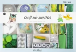 DIY Mix - Monstre - Assorterede Farver