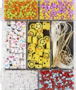 DIY Mix Smykker - Regnbuemix - Regnbuefarver