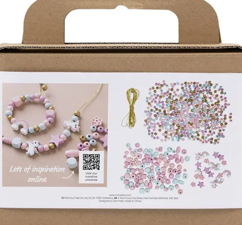 DIY Smykker Startsæt Kit - Pastel Farver