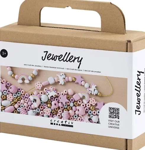 DIY Smykker Startsæt Kit - Pastel Farver