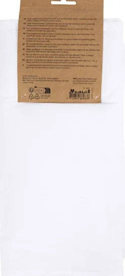 Dækkeservietter - Str. 30X45 CM - 145 G - Hvid - 2 Stk