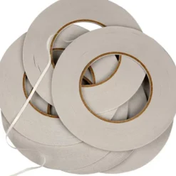 Dobbeltklæbende Tape - 6 MM - 50 M - Gennemsigtig - 6 Stk