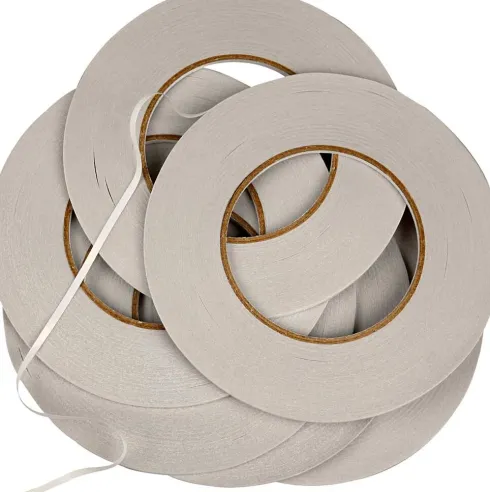 Dobbeltklæbende Tape - 6 MM - 50 M - Gennemsigtig - 6 Stk
