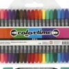 Dobbelt Tusser - Colortime - 20 Farver