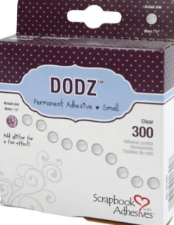 Dodz Klæbepunkter - Ø 6 MM - Tykkelse 0,5 MM - 300 Stk