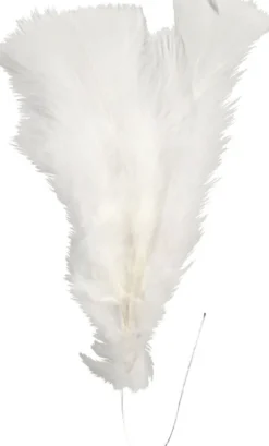 Dun - L 11-17 CM - Hvid - 18 Bundt