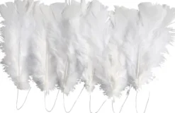 Dun - L 11-17 CM - Hvid - 18 Bundt