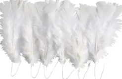 Dun - L 11-17 CM - Hvid - 18 Bundt