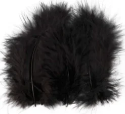 Dun - L 5-12 CM - Sort - 15 Stk