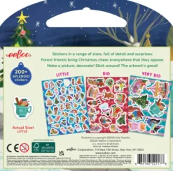 Eeboo - Christmas Stickers - Over 200 Juleklistermærker