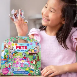 Eeboo - Pets Stickers - Over 200 Klistermærker - Kæledyr