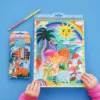 Eeboo - Sketchbook - Kapivar Og Sol - Skitseblok Med 60 Sider