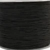 Elastiksnor - 1 MM - Sort - 250 M