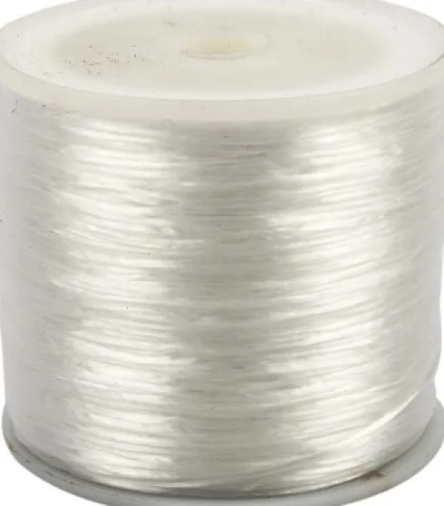 Elastiksnor - Tykkelse 1 MM - Flad - 100 M