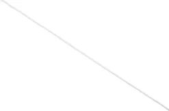 Elastiksnor - Tykkelse 1 MM - Hvid - 25 M
