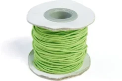 Elastiksnor - Tykkelse 1,2 MM - 25 M - Grøn