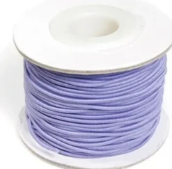 Elastiksnor - Tykkelse 1,2 MM - 25 M - Lilla